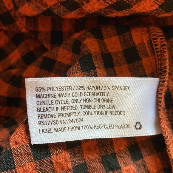 A New Day Balloon Long Sleeve Popover Blouse XXL - Picture 8 of 11